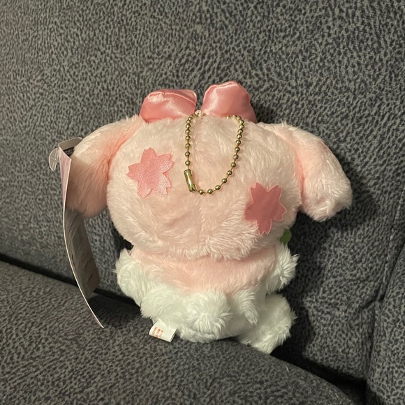 Sanrio My Melody Sakura Plush Keychain - Picture 3 of 5